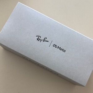 Brand new Ray-Ban Meta wayfarer Sunglasses Box